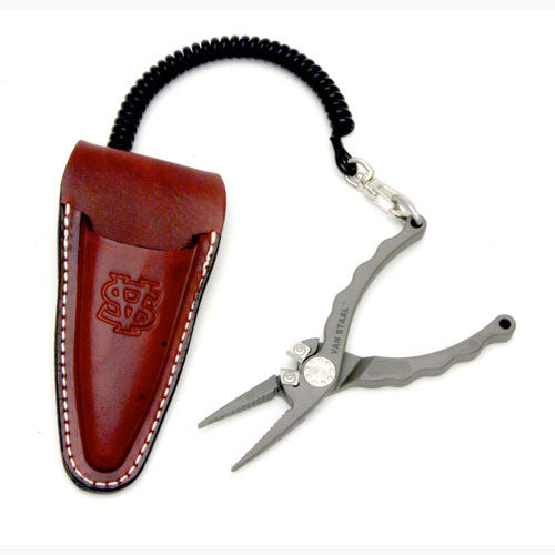 Van Staal FP6000-KIT Titanium Plier Kit (includes Leather Sheath and Lanyard)